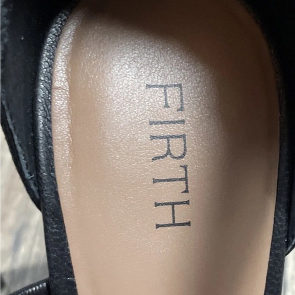 Firth Layne Heel Stiletto Leather Cow Due Size 9 Pointed Toe Strap - Picture 5 of 8